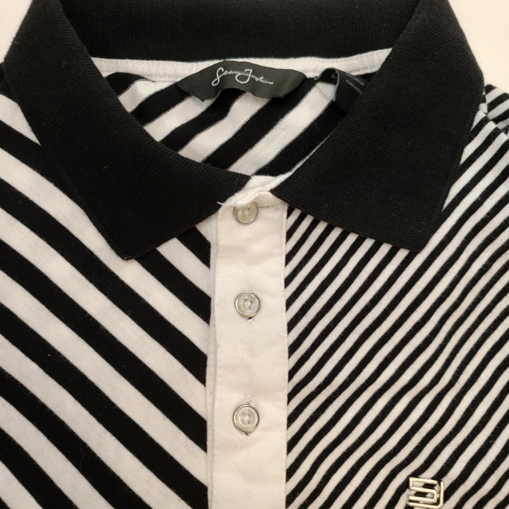 Sean John Polo Y2K Shirt Men's L - Picture 2 of 3